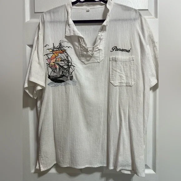 Linen top - Picture 1 of 2